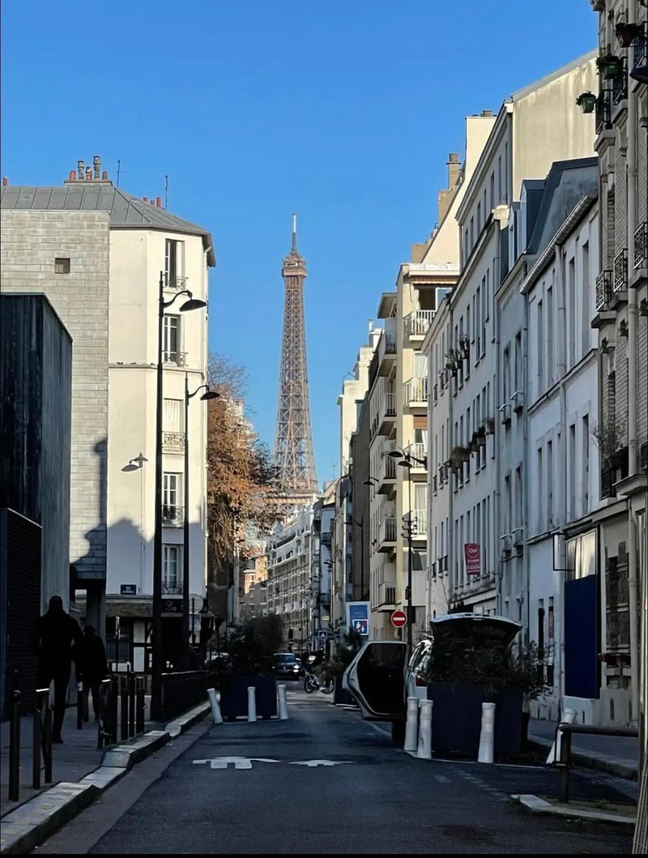 Eiffel Tour - Cosy Parisien Apartment ภายนอก รูปภาพ